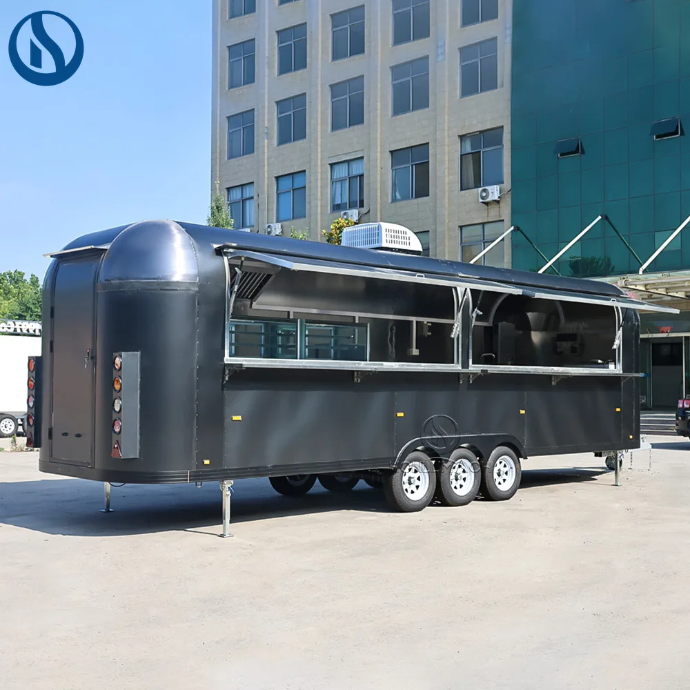 Custom Stainless Steel Mobile Food Trailer for Sale in Australia | Fully Custom Commercial Food Trailer - Image 4