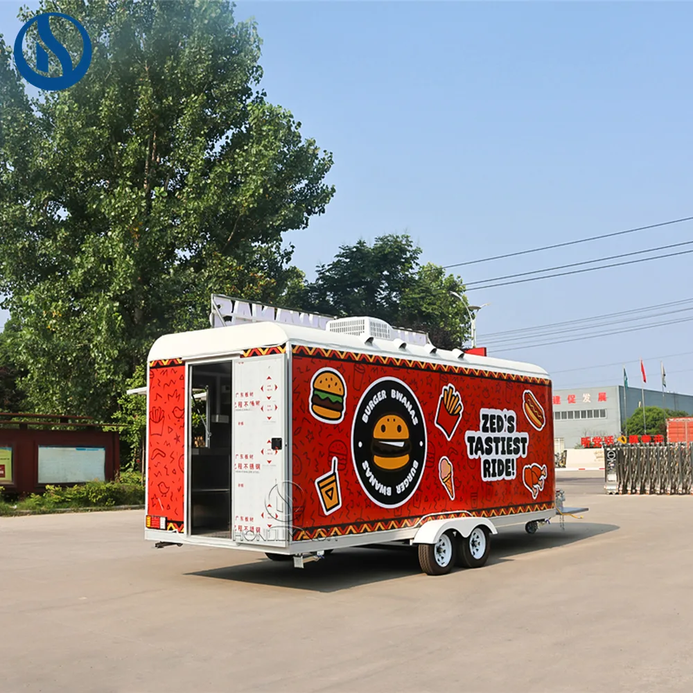 Custom 21.3ft Mobile Food Trailer for Australia with Fully Equipped Commercial Kitchen - Image 7