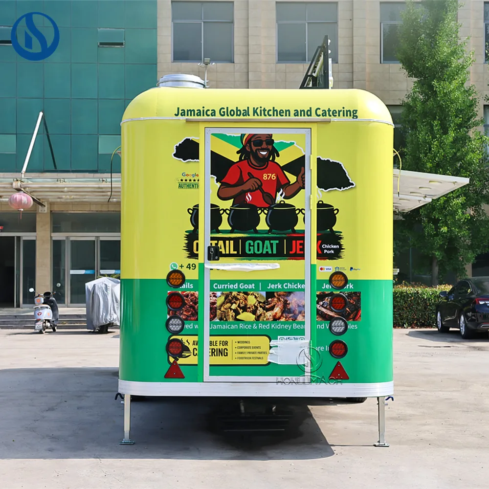 26.5ft Custom Mobile Food Trailer for Sale | Built for Jamaica Street Food Business - Image 6