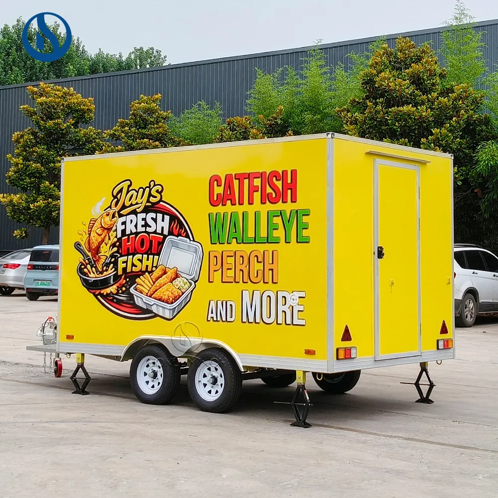 Custom Food Trailer for Sale in USA | Turnkey Mobile Kitchen Trailer - Image 5