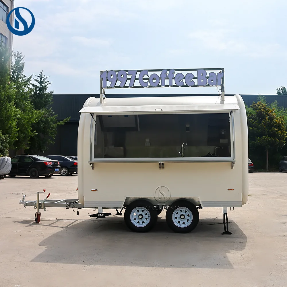 Custom Mobile Coffee & Food Trailer for Sale | Built for Swiss & European Businesses - Image 2