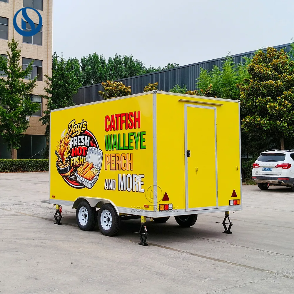 Custom Food Trailer for Sale in USA | Turnkey Mobile Kitchen Trailer - Image 4