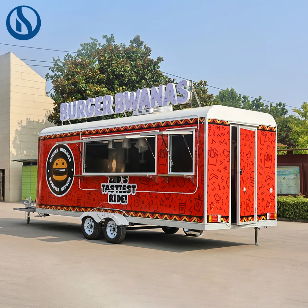 Custom 21.3ft Mobile Food Trailer for Australia with Fully Equipped Commercial Kitchen - Image 4
