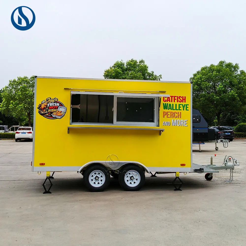 Custom Food Trailer for Sale in USA | Turnkey Mobile Kitchen Trailer - Image 2
