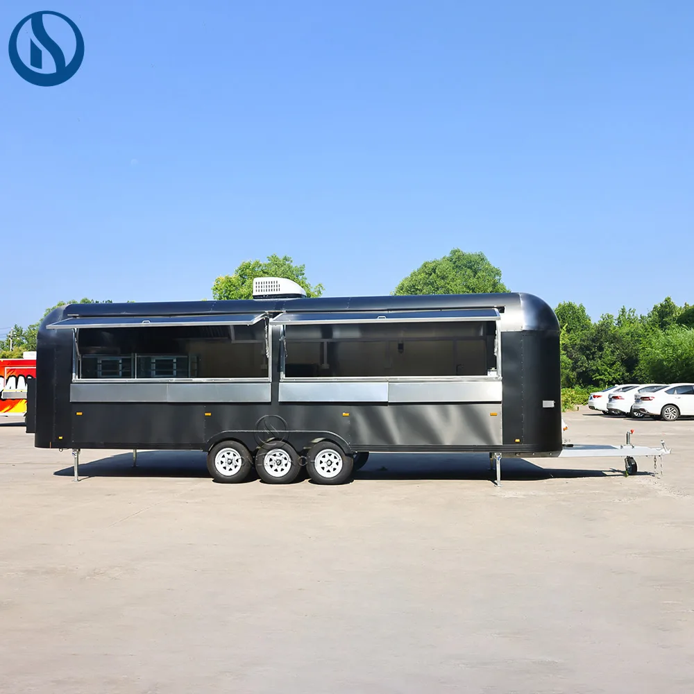 Custom Stainless Steel Mobile Food Trailer for Sale in Australia | Fully Custom Commercial Food Trailer - Image 2