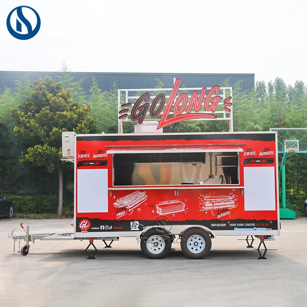 Custom 13ft Mobile Food Trailer Built for New Zealand Beverage Businesses - Image 2