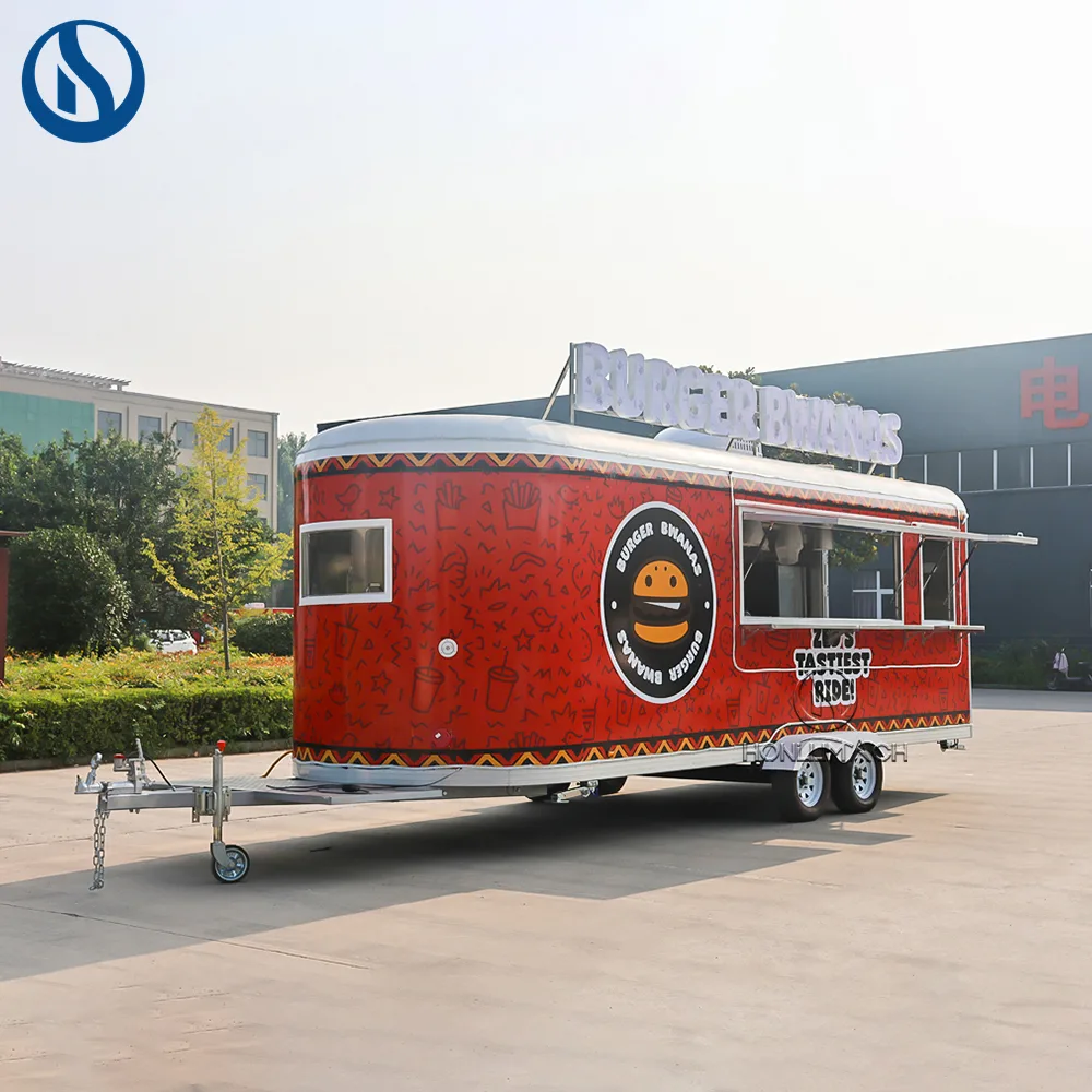 Custom 21.3ft Mobile Food Trailer for Australia with Fully Equipped Commercial Kitchen - Image 11