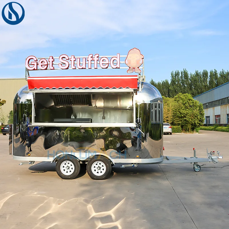 13.1ft Custom Stainless Steel Food Trailer for France | Mobile Catering Solution - Image 9