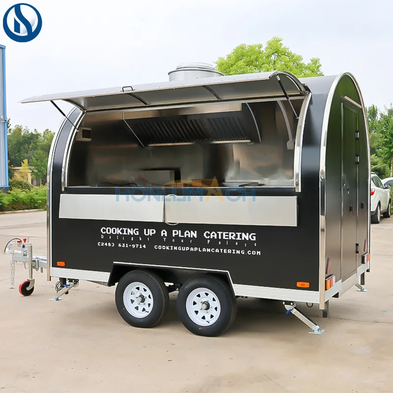 9.84ft Custom Food Trailer for El Salvador | Fully Equipped Mobile Kitche - Image 2