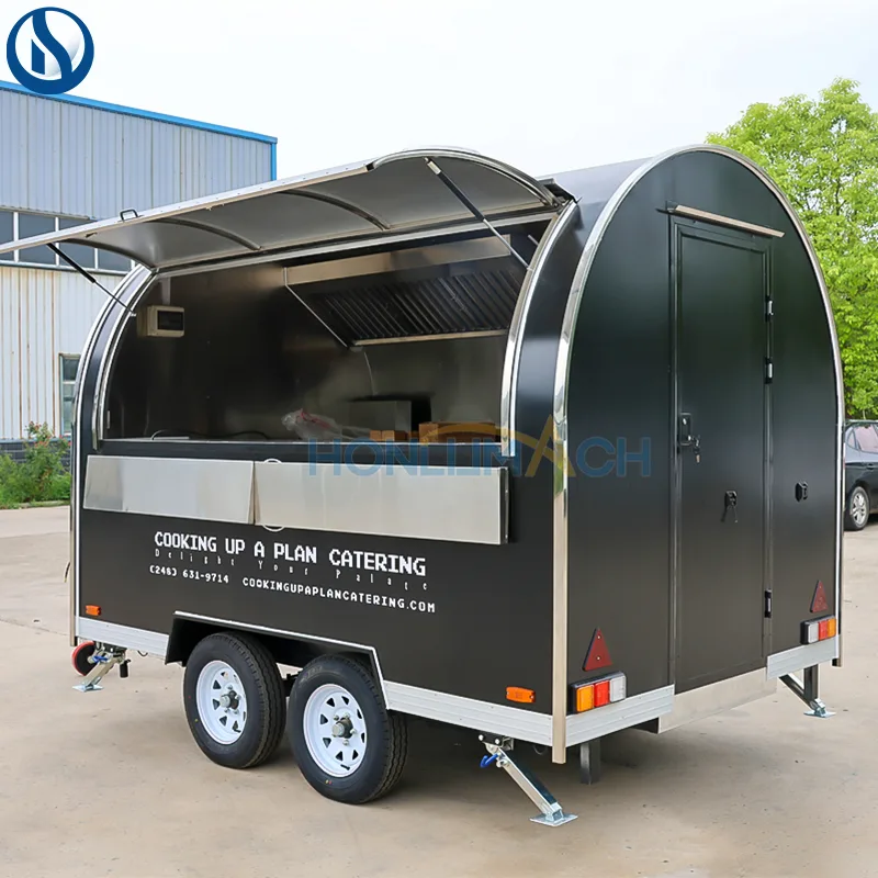 9.84ft Custom Food Trailer for El Salvador | Fully Equipped Mobile Kitche - Image 3