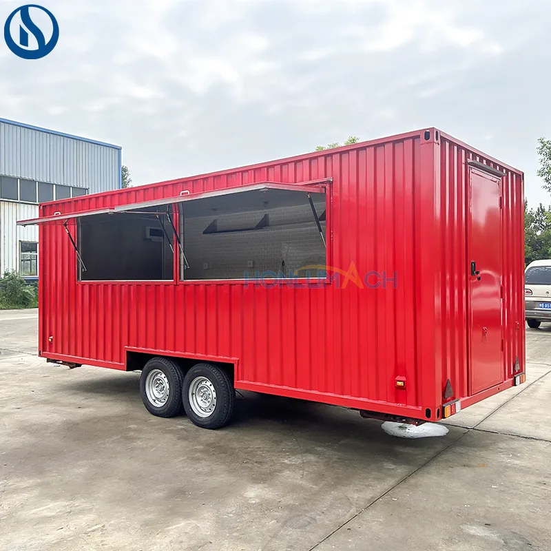 18ft Custom Food Truck Built for Belize Street Food Business - Image 2