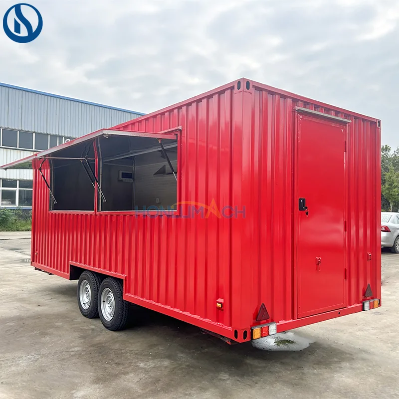 18ft Custom Food Truck Built for Belize Street Food Business - Image 3