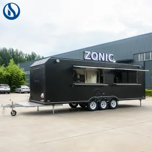23ft Custom Mobile Food Truck for a New Zealand Client