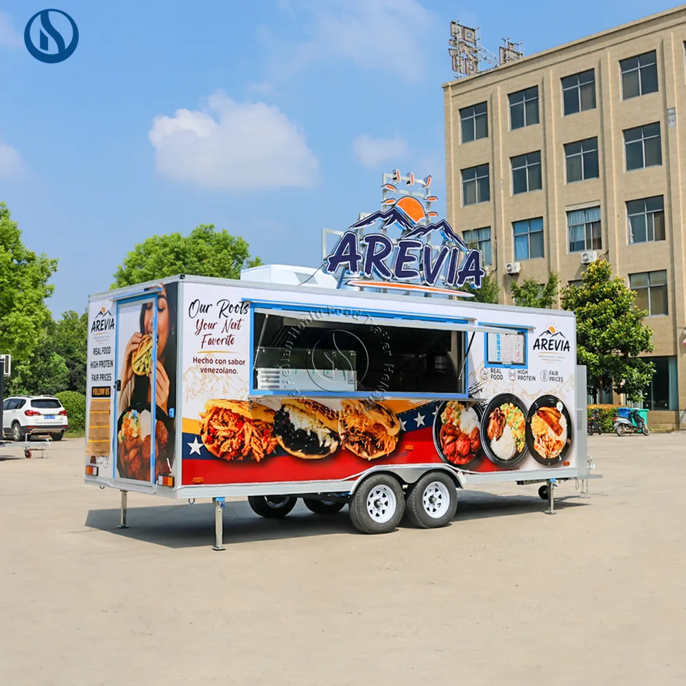 18 ft Custom Mobile Food Trailer for a U.S. Customer - Image 3
