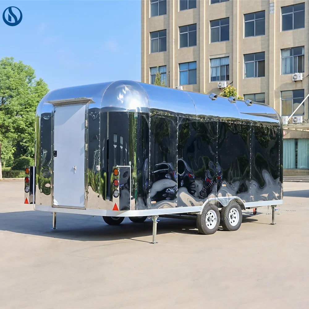 18 ft Custom Stainless Steel Food Trailer for Honduras - Image 7