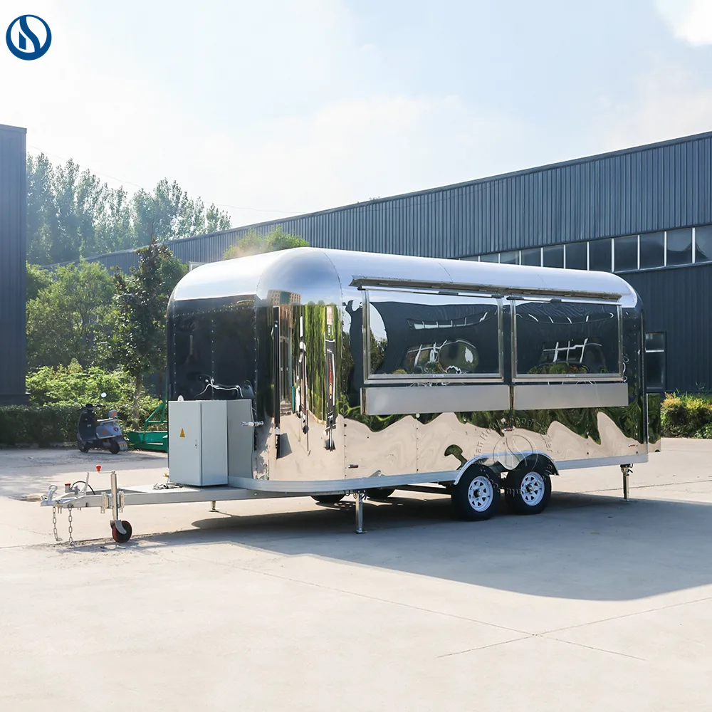 18 ft Custom Stainless Steel Food Trailer for Honduras - Image 2