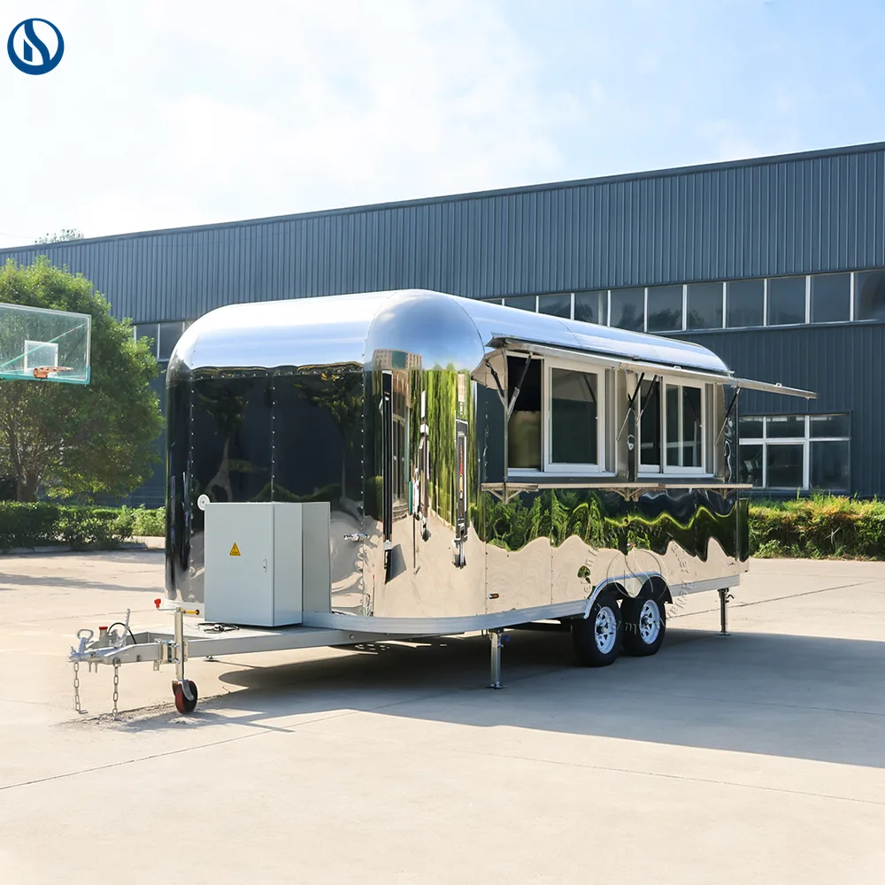 18 ft Custom Stainless Steel Food Trailer for Honduras - Image 3